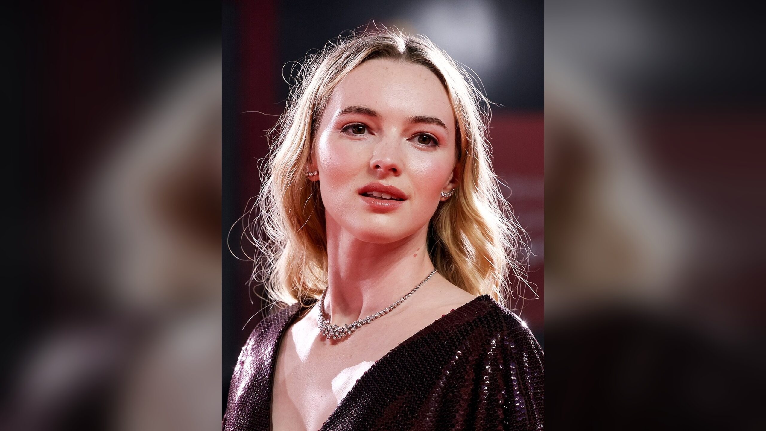 Alanah Bloor Venice Film Festival 2026 jewelry diamond necklace choker